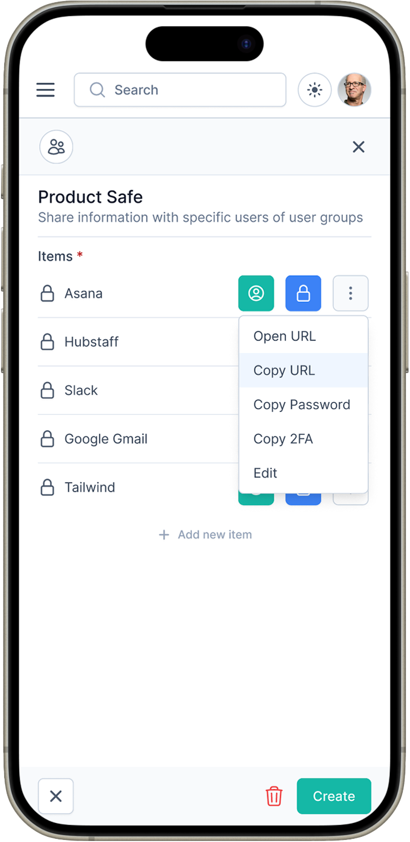 TODO Mobile view of Whistlify